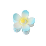 Plumeria Claw Clip Tropical Flower Hair Accessory_Cwmm4992