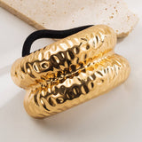 GEOMETRIC METAL HAIR TIE FOR HIGH PONYTAIL STYLE_CWAHA6233