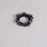 PEARL HAIR TIE BOHO BUN HOLDER FOR WOMEN_CWAHA6762