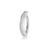 BUTTERFLY CZ BELLY BUTTON RING BODY PIERCING_CWMM9178