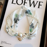 Pearl Magnetic Scarf Necklace For Shirts_Cwasc03932
