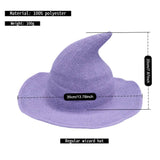 HALLOWEEN POINTED WITCH HAT KNIT FOLDABLE_CWAH0617