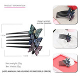 THREE DIMENSIONAL BOW HAIRPIN COMB HAIRPIN_CWAHA4217