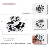 MINI GEOMETRIC ACETATE HAIR CLAW SIMPLE BANG CLIP_CWAHA4429