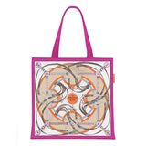 BELT CHAIN CANVAS TOTE BAG FOR WOMEN_CWAB5127