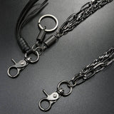 PUNK STYLE MULTI LAYERED CHAIN JEANS CHAIN_CWMM4874