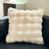 PLUSH THROW PILLOW COVER FOR SOFA LUMBAR SUPPORT_CWMM7701