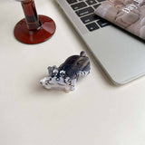 Cartoon Dog Acetate Hair Claw Clip For Girls_Cwaha5780