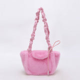 ELEGANT FLUFFY PLUSH HANDBAG FOR WOMEN_CUAB00545