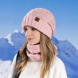 OUTDOOR COLD PROTECTION HAT AND SCARF SET_CWASC1121