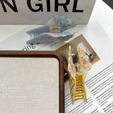 ICE CREAM MACARON ACETATE HAIR CLAW CLIP_CWAHA5770