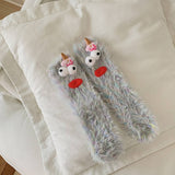 NEW CORAL FLEECE FUNNY UGLY CUTE THICKENED SOCKS_CWMS0868