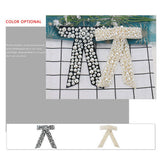 BOW HAIR ACCESSORIES PEARL INLAID GEOMETRICHAIRPIN_CWAHA4416