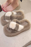COLOR BLOCK CRISS CROSS HOME SLIPPERS_CWSHS0234