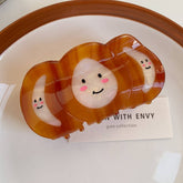 BOLD COLORBLOCK CLAW CLIP LARGE EDGY STYLE_CWAHA6009