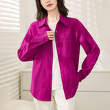 COMMUTER STYLE LONG-SLEEVED SLIMMING SHIRT_CWTBLL0905