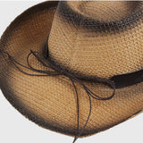 Western Cowboy Straw Hat Jazz Hat_Cwah1198