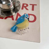 Bird Hair Claw Cetate Swan Peacock & Swallow Clip_Cwaha5763