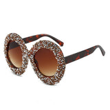 LARGE FRAME OVAL RHINESTONE SUNGLASSES_CWASG0840