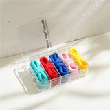 1BOX 25PCS ELASTIC HAIR TIES CANDY COLOR HAIRBANDA_CWAHA1109
