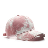 SPRING AUTUMN SPORTS SUN HAT TIE DYE BASEBALL CAP CWAH1263