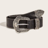 Cwabe0547_American Style Black Vintage Belt