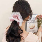 HIGH END RETRO LACE HAIR TIE_CWAHA2300