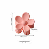 MINI MATTE FLOWER HAIR CLAW CLIP CUTE SIDE CLIP_CWMM4990