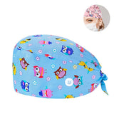 PRINTED SURGICAL CAP SCRUB CAP COTTON NURSE CAP_CWAH3378