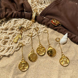 JEWELRY TWELVE CONSTELLATIONS BIKINI DIY PENDANT_CWMM4681