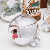 8CM SNOW FILLED PET CHRISTMAS BALLS SET OF 16_CWAJE5310