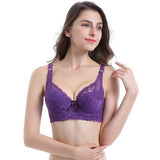 Women Plus Lace Adjustable Bra_Cwmu0061