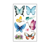 Waterproof Kids Cute Watercolor Butterfly Tattoos_Cwmm8255