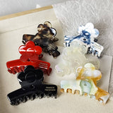 Elegant Acetate Flower Colorful Hair Clip_Cwaha07187