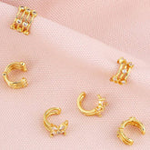 THREE LAYER EAR BONES WITHOUT EAR HOLES_CWAJE1008