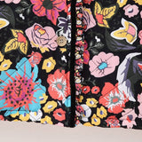 SINGLE BREASTED FLORAL PRINT QUILTED JACKET_CWOJA1564