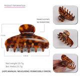 ACETATE HAIR CLIP HAIRPIN HALF TIED SHARK CLIP_CWAHA4251