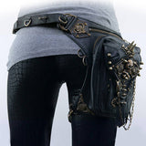 ROCK LEATHER RETRO PUNK PURSE SHOULDER BAG_CWAB0630