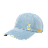 RETRO DENIM BASEBALL CAP UNISEX SUN HAT CWAH1139