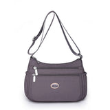 Large Capacity Simple Nylon Shoulder Messenger Bag_Cwab3521