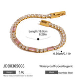 ELEGANT HEART ZIRCON BRACELET TITANIUM STEEL_CWAJE4717