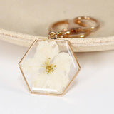 NEW NATURAL DRIED FLOWER KEYCHAIN PENDANT_CWMM3714