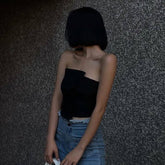 Two Strapless Pieces With A Strong Design Sense