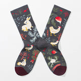 CARTOON JACQUARD SNOWBOARDING SOCKS_CWMS0198