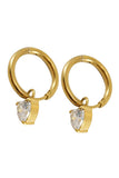 18K Gold Plated Stainless Steel Earrings_Cwaje0382