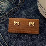 EXQUISITE AND FASHIONABLE METAL BOW EARRINGS_CWAJE2994