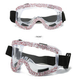 RHINESTONE ANTI SAND AND DUST CYCLING GLASSES_CWASG0859