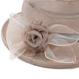 FOLDABLE ROLLED EDGE BREATHABLE SUN HAT_CWAH1501