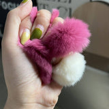 CUTE MUSHROOM KEYCHAIN PENDANT PLUSH ORNAMENT_CWMM2525