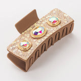 New Retro Diamond Sequin Hair Clip Grab Clip_Cwaha1772